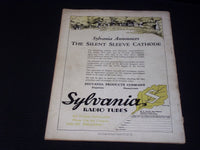 1929 JULY RADIO BROADCAST MAGAZINE - A.C. VS. BATTERY SET FRONT COVER - E 6276