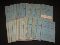 1862-1878 ARCHIVES DES SCIENCES PHYSIQUES ET NATURELLES LOT OF 50 - WR 425