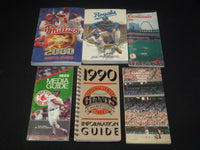 ASSORTED SPORT MEDIA GUIDES LOT - 19 PIECES - BASEBALL - FOOTBALL - KD 1E