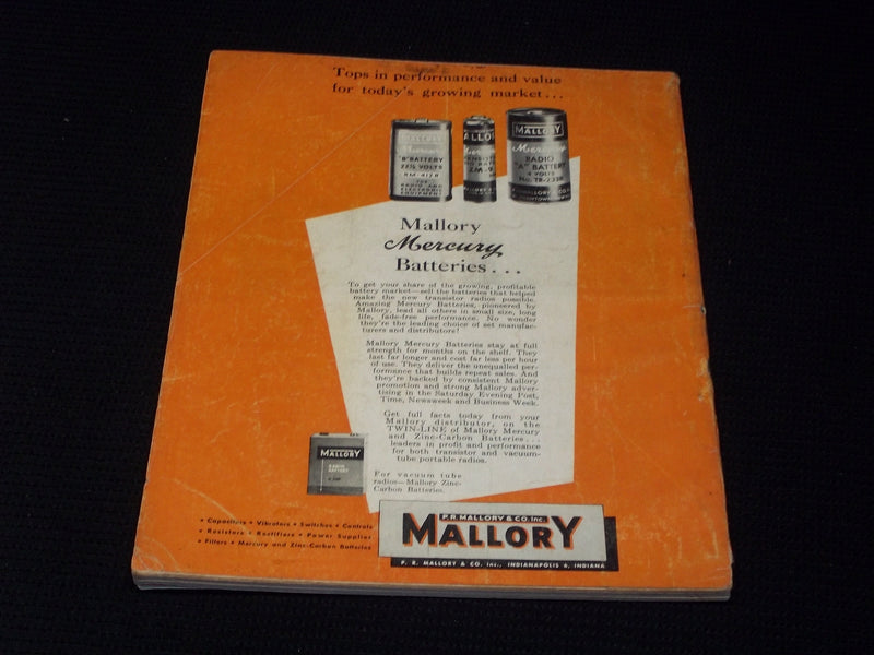 1957 SEPTEMBER RADIO & TELEVISION NEWS MAGAZINE VERY NICE FRONT COVER - E 95