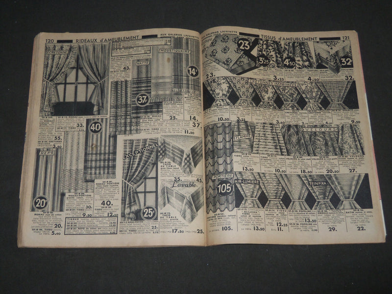 1936 SUMMER AUX GALERIES LAFAYETTE L'ÉLÉGANCE ESTIVALE FRENCH CATALOGUE- FR 1057