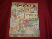 1987 DECEMBER 21 NEW YORKER MAGAZINE FRONT COVER ONLY - GREAT ART FOR FRAMING