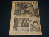 1945 JANUARY 29 BOSTON DAILY RECORD NEWSPAPER -SILESIA COAL FIELDS FALL- NP 4884