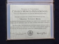 1937-1942 VIRGINIA TRATIANA BENAS DIPLOMAS - LOT OF 2 - K 213