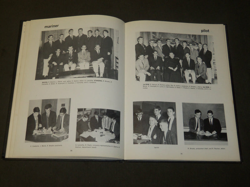1966 MARINER OUR LADY OF PROVIDENCE SEMINARY HIGH SCHOOL YEARBOOK - YB 1582