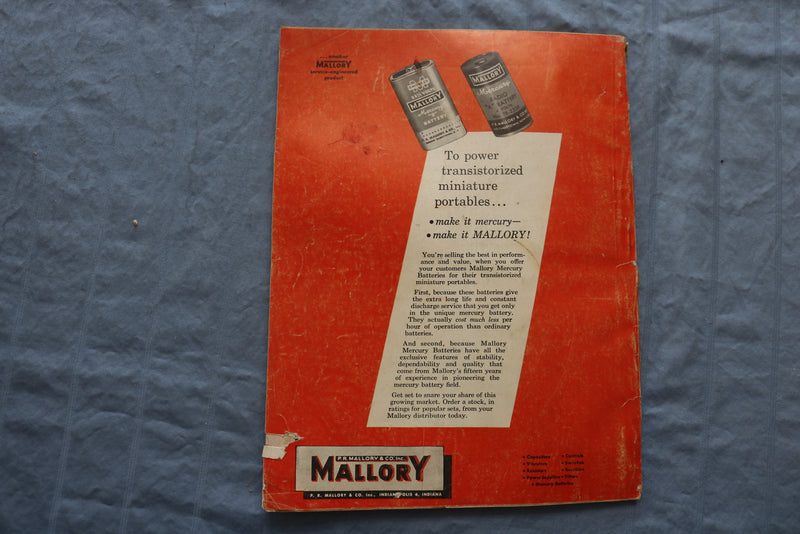 1956 JUNE RADIO & TELEVISION NEWS MAGAZINE - HIGH FIDELITY COVER - ST 1005T