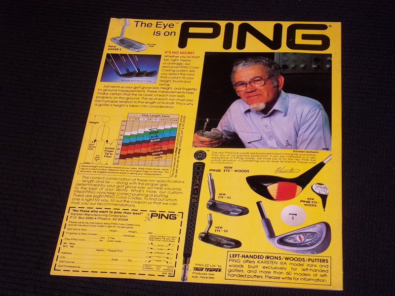 1982 FEBRUARY 5 GOLF WORLD MAGAZINE - HOLLIS STACY FRONT COVER - E 6896