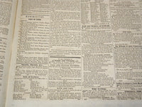 1849 NOVEMBER 9 LYNN NEWS NEWSPAPER - WIG NOMINATIONS - MASSACHUSETTS - NP 4252P