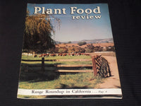 1957 FALL PLANT FOOD REVIEW MAGAZINE - CALIFORNIA ROUNDUP FRONT COVER - E 5446