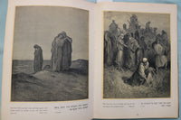 1954 THE BIBLE IN PICTURES ILLUSTRATED BY G. DORE - ENGLISH/HEBREW - KD 9714