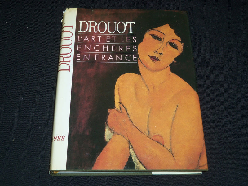 1988 DROUOT L'ART ET LES ENCHERES EN FRANCE HARDCOVER BOOK - PRINTS - I 1755