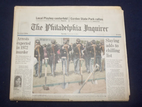1994 SEPTEMBER 8 PHILADELPHIA INQUIRER - SLAYING ADDS TO CHILLING LIST - NP 7149