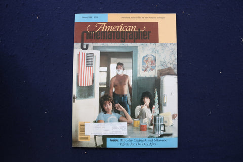 1984 FEBRUARY AMERICAN CINEMATOGRAPHER MAGAZINE - SILKWOOD - CHER COVER- E 17712
