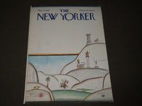 1968 MAY 4 NEW YORKER MAGAZINE FRONT COVER ONLY BY SAUL STEINBERG - ART DECO