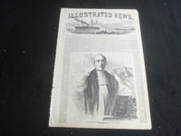 1853 JULY 30 ILLUSTRATED NEWS MAGAZINE -INAUGURATION OF CRYSTAL PALACE - B 5531I