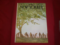1972 MAY 20 NEW YORKER MAGAZINE FRONT COVER ONLY - GREAT ART FOR FRAMING
