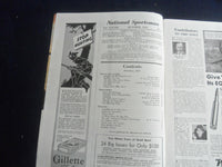 1937 OCTOBER NATIONAL SPORTSMAN MAGAZINE - NICE ILLUSTRATED COVER - SP 4712R