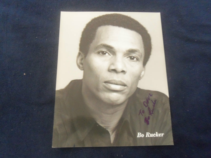 BO RUCKER 8x10 AUTOGRAPHED PHOTOGRAPH