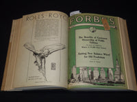 1923 APRIL 14-SEPTEMBER 29 FORBES MAGAZINE BOUND VOLUME - NICE ADS - R 10D