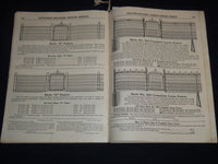 1910'S KITSELMAN BROTHERS FENCE CATALOG NO. 33 - MUNCIE, INDIANA - J 9142