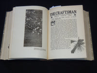 1915 OCTOBER-1916 MARCH THE CRAFTSMAN MAGAZINE BOUND VOLUME - KD 7888