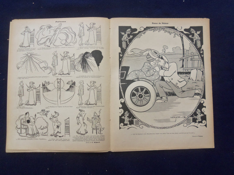 1908 SEP 12 LE SOURIRE MAGAZINE - ILLUSTRATED COMEDY - FRENCH TEXT - SP 4867N