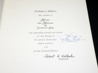 1966 MUSKETS AND MANSIONS THE GREENWICH STORY SIGNED LIMITED EDITION - KD 6016