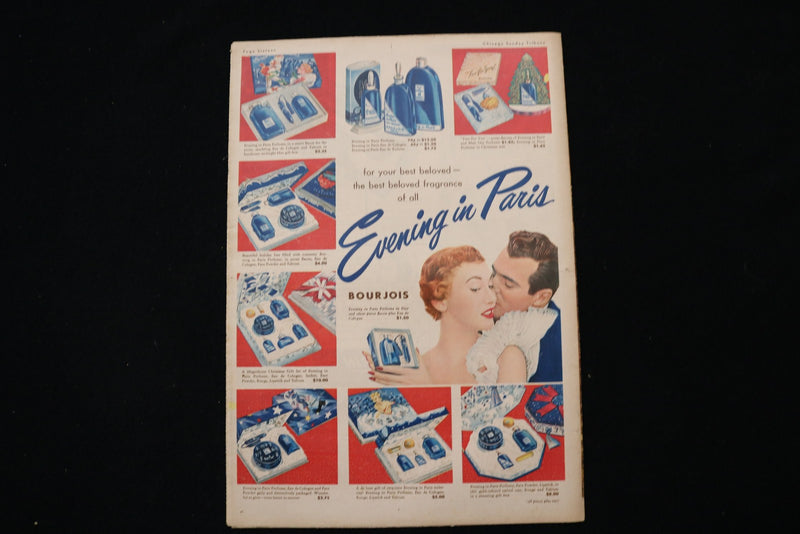 1949 DECEMBER 18 CHICAGO SUNDAY TRIBUNE MAGAZINE - ANNE JEFFREYS COVER - E 26198