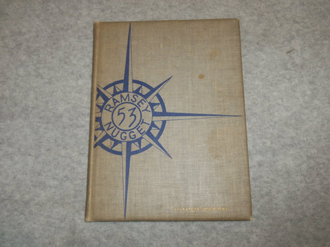1953 THE RAMSEY HIGH SCHOOL YEARBOOK - RAMSEY, NEW JERSEY - YB 2081