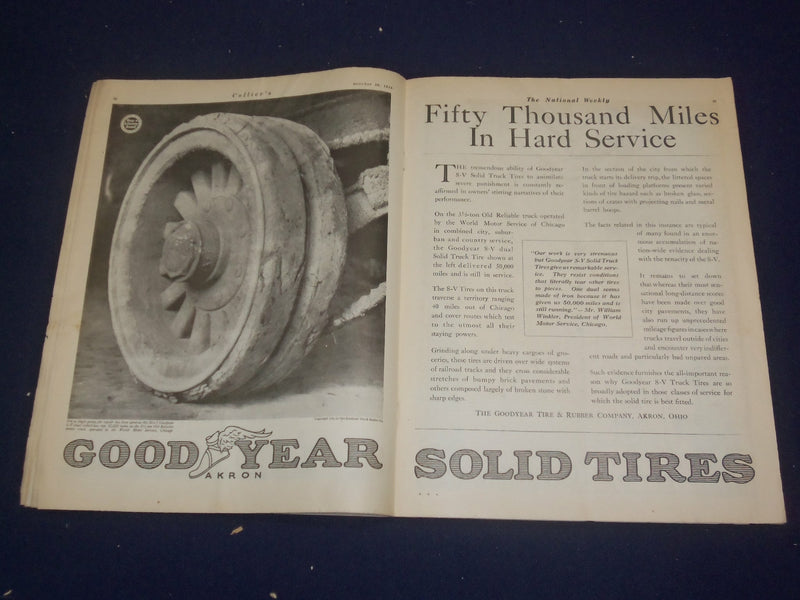 1918 OCTOBER 26 COLLIER'S MAGAZINE - NEYSA MCMEIN ILLUSTRATED COVER - ST 6788