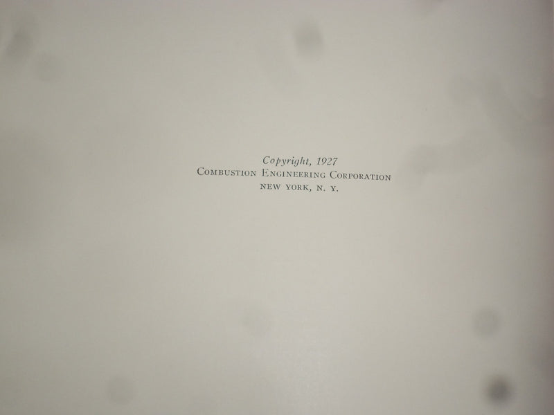 1927 C-E FIN FURNACE CATALOG - COMBUSTION ENGINEERING CORP - NEW YORK - J 9331