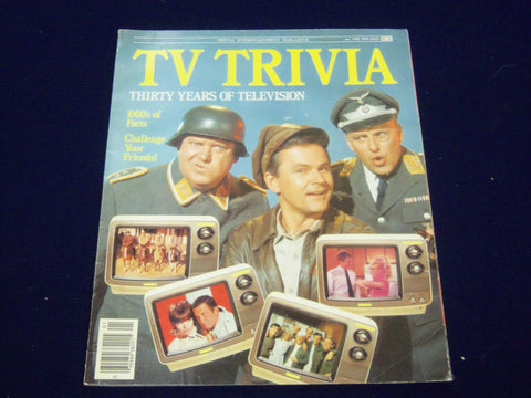 1985 JANUARY TV TRIVIA TELEVISION MAGAZINE 30 YEARS OF TELEVISION - J 2043