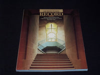 1987 SEPTEMBER ARCHITECTURAL RECORD MAGAZINE - SCHOOLS FRONT COVER - E 2922
