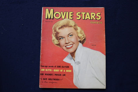 1953 AUGUST MOVIE STARS PARADE MAGAZINE - DORIS DAY COVER - E 18057