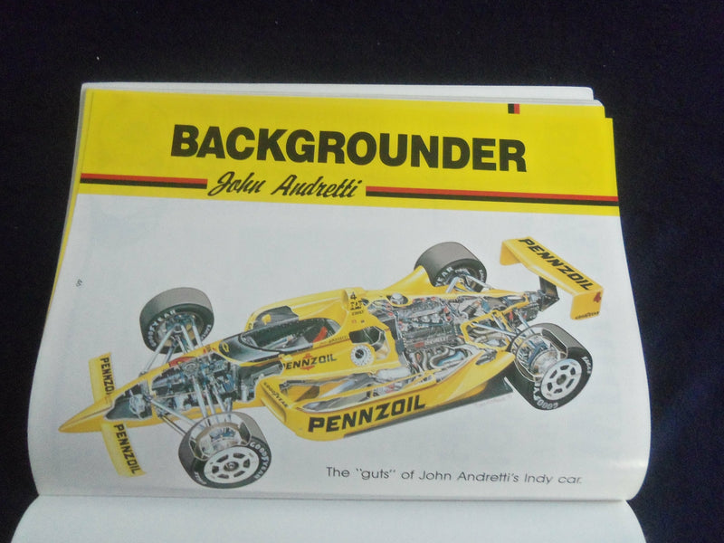 1991 OCTOBER 4-6 BOSCH SPARK PLUG GRAND PRIX RACING PROGRAM - SP 3990V