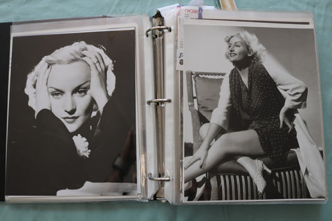 HOLLYWOOD PHOTO ALBUM - SOPHIA LOREN - GEORGE NADER - CAROLE LOMBARD - E 26486