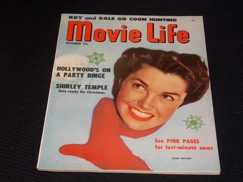 1950 DECEMBER MOVIE LIFE MAGAZINE - ESTHER WILLIAMS FRONT COVER - E 1368