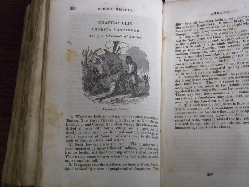 1838 PETER PARLEY'S COMMON SCHOOL HISTORY BOOK - FOURTH EDITION - K 2004