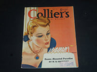 1939 APRIL 8 COLLIER'S MAGAZINE - GREAT ILLUSTRATIONS, ARTICLES & ADS - SP 8251