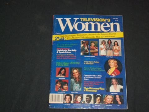 1977 APRIL TELEVISION'S WOMEN MAGAZINE - GREAT COVER - CW 392