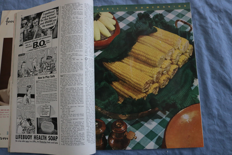 1940 SEPTEMBER MCCALL'S MAGAZINE - GONE TOMORROW BY JOHN P. MARQUAND - SP 4786B
