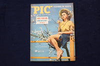 1941 JUNE 10 PIC MAGAZINE - FLORENCE LUNDEEN COVER - FRENCH - E 23417
