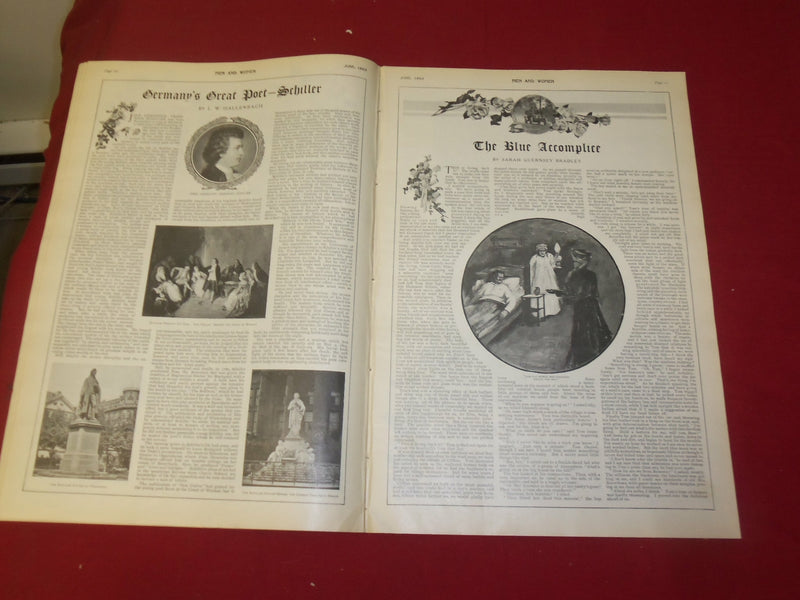 1905 JUNE MEN AND WOMEN MAGAZINE - NICE ILLUSTRATED COVER - B 6186