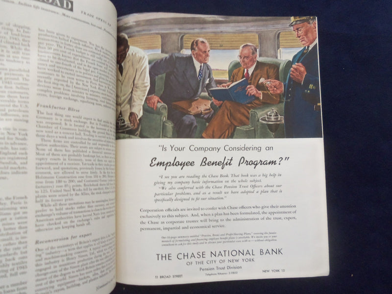 1946 JANUARY FORTUNE MAGAZINE - GREAT COVER & ADS - F 925