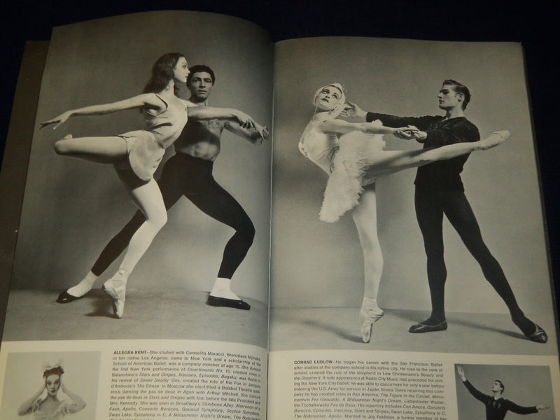 1964-1965 NEW YORK CITY BALLET PROGRAM - LINCOLN CENTER - J 5062