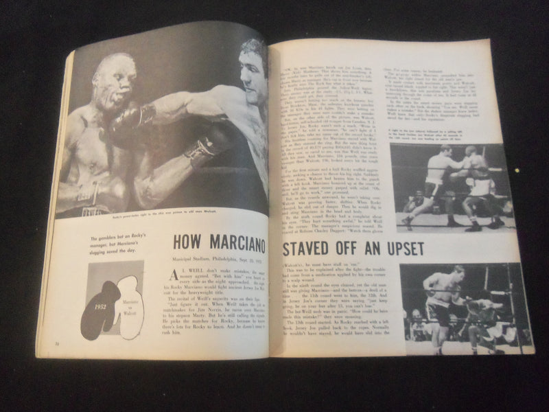 1961 MARCH GREAT MOMENTS IN SPORTS MAGAZINE - JOHANSSON VS. PATTERSON - J 7721