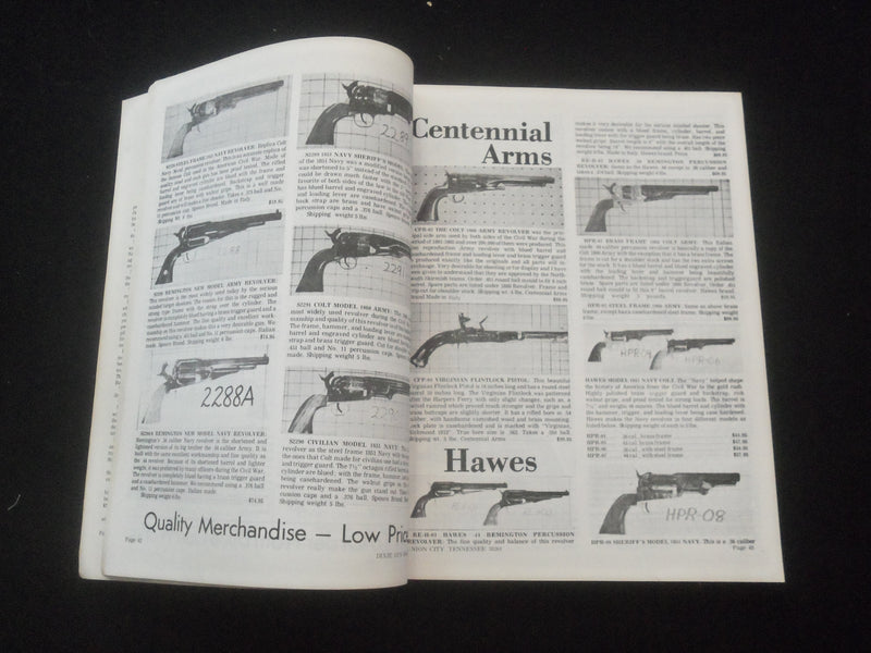 1973-1976 DIXIE GUN WORKS CATALOG - LOT OF 2 - O 2136K