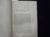 1901 THE AUTOBIOGRAPHY OF A QUACK HARDCOVER BOOK BY WEIR MITCHELL, MD - KD 8920