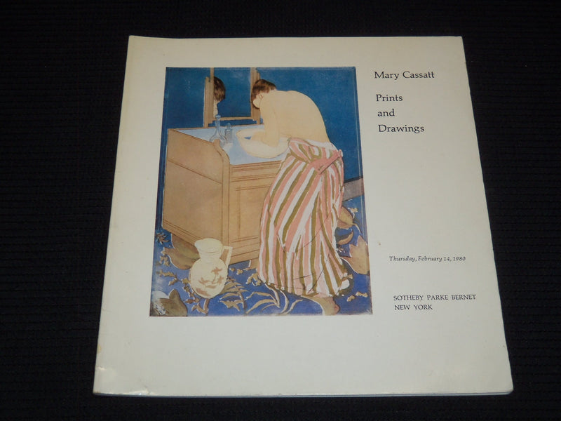 1980 MARY CASSATT PRINTS AND DRAWINGS SOFTCOVER BOOK - J 7886