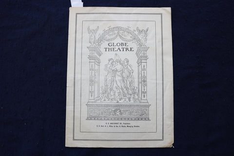 1904 GLOBE THEATRE - SHORE ACRES - PROGRAM - COCA-COLA AD - K 1669